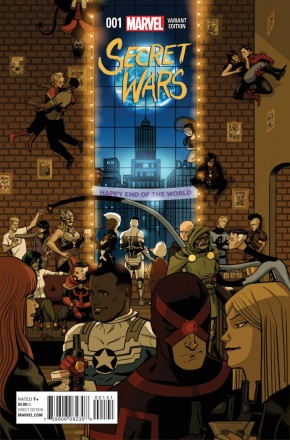 SECRET WARS #1 CHIP ZDARSKY PARTY VARIANT