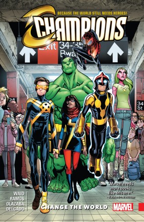 CHAMPIONS VOLUME 1 CHANGE THE WORLD GRAPHIC NOVEL