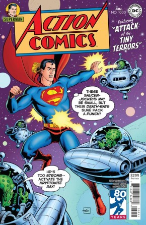 ACTION COMICS #1000 1950S VARIANT BY DAVE GIBBONS