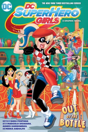 DC SUPER HERO GIRLS OUT OF THE BOTTLE GRAPHIC NOVEL