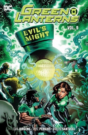 GREEN LANTERNS VOLUME 9 EVILS MIGHT GRAPHIC NOVEL
