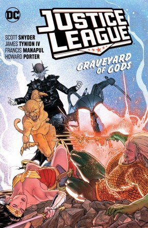 JUSTICE LEAGUE VOLUME 2 GRAVEYARD OF GODS GRAPHIC NOVEL