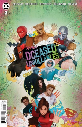 DCEASED UNKILLABLES #3 CARD STOCK HORROR TASIA MS VARIANT