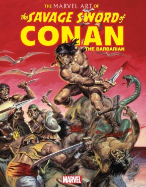THE MARVEL ART OF SAVAGE SWORD OF CONAN HARDCOVER