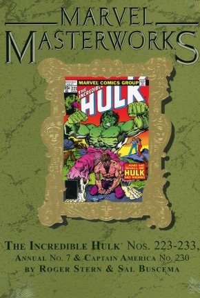 MARVEL MASTERWORKS INCREDIBLE HULK VOLUME 14 DM VARIANT #294 EDITION HARDCOVER