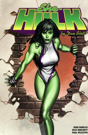 SHE-HULK BY DAN SLOTT OMNIBUS HARDCOVER ADI GRANOV COVER