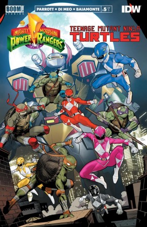 POWER RANGERS TEENAGE MUTANT NINJA TURTLES #5