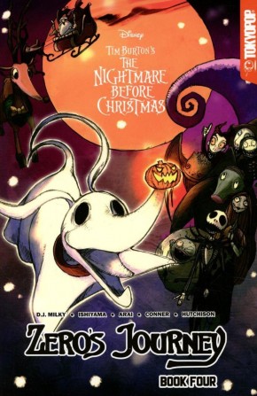 DISNEY MANGA NIGHTMARE CHRISTMAS ZEROS JOURNEY VOLUME 4 GRAPHIC NOVEL