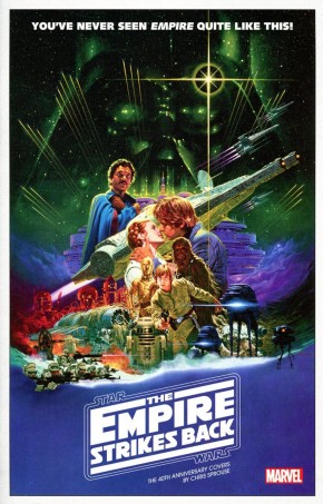 STAR WARS EMPIRE 40TH ANNIVERSARY #1 MOVIE POSTER VARIANT