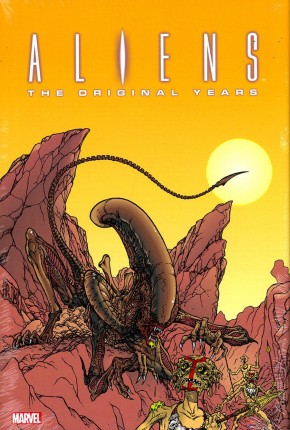 ALIENS THE ORIGINAL YEARS OMNIBUS VOLUME 2 HARDCOVER PAUL MENDOZA DM VARIANT COVER