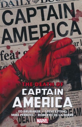 CAPTAIN AMERICA OMNIBUS THE DEATH OF CAPTAIN AMERICA HARDCOVER