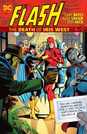 FLASH THE DEATH OF IRIS WEST HARDCOVER