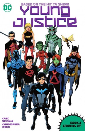 YOUNG JUSTICE  BOOK 2 GROWING UP GRAPHIC NOVEL