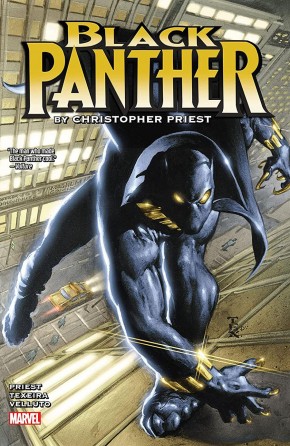 BLACK PANTHER BY CHRISTOPHER PRIEST OMNIBUS VOLUME 1 HARDCOVER MARK TEXEIRA COVER