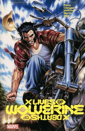 X LIVES AND DEATHS OF WOLVERINE HARDCOVER BROOKS DM VARIANT COVER