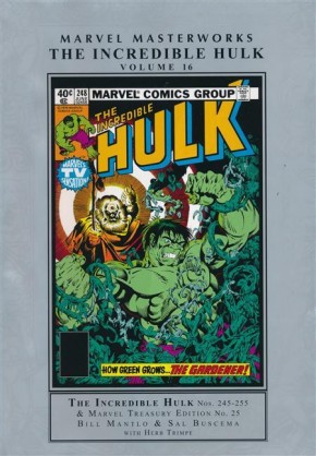 MARVEL MASTERWORKS INCREDIBLE HULK VOLUME 16 HARDCOVER