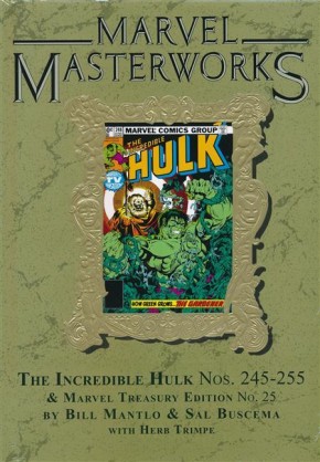 MARVEL MASTERWORKS INCREDIBLE HULK VOLUME 16 DM VARIANT #329 EDITION HARDCOVER