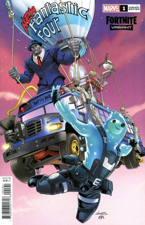 NEW FANTASTIC FOUR #1 (2022 SERIES) SLINEY FORTNITE VARIANT