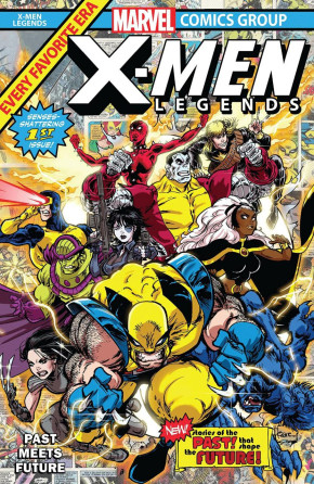 X-MEN LEGENDS PAST MEETS FUTURE GRAPHIC NOVEL