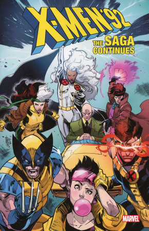 X-MEN 92 THE SAGA CONTINUES GRAPHIC NOVEL