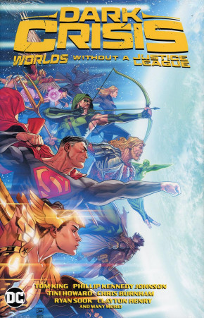 DARK CRISIS WORLDS WITHOUT A JUSTICE LEAGUE HARDCOVER