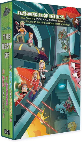 BEST OF RICK AND MORTY GRAPHIC NOVEL SLIPCASE COLLECTION