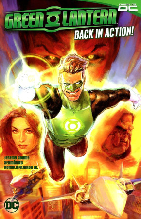 GREEN LANTERN VOLUME 1 BACK IN ACTION GRAPHIC NOVEL XERMANICO COVER