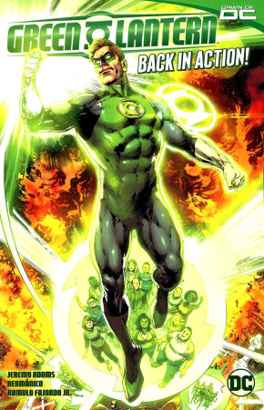 GREEN LANTERN VOLUME 1 BACK IN ACTION GRAPHIC NOVEL IVAN REIS DM VARIANT COVER