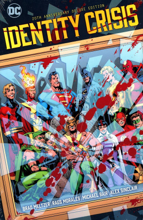 IDENTITY CRISIS 20TH ANNIVERSARY DELUXE EDITION HARDCOVER RAGS MORALES DM VARIANT COVER