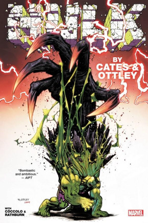 HULK BY CATES AND OTTLEY OMNIBUS HARDCOVER RYAN OTTLEY COVER