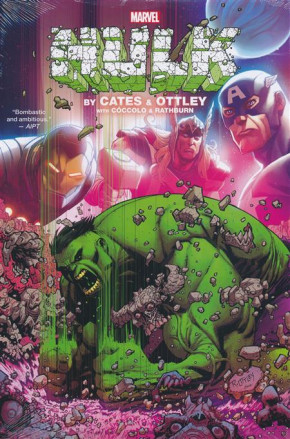 HULK BY CATES AND OTTLEY OMNIBUS HARDCOVER RYAN OTTLEY DM VARIANT COVER