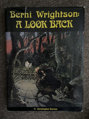BERNI WRIGHTSON A LOOK BACK HARDCOVER FIRST EDITION USED FROM 1979