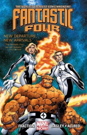 FANTASTIC FOUR VOLUME 1 NEW DEPARTURE NEW ARRIVALS GRAPHIC NOVEL