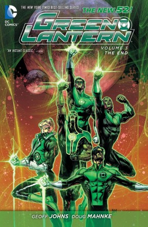 GREEN LANTERN VOLUME 3 THE END HARDCOVER