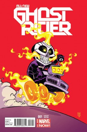 ALL NEW GHOST RIDER #1 SKOTTIE YOUNG BABY VARIANT COVER