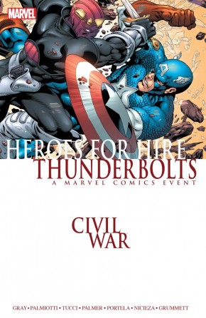 CIVIL WAR HEROES FOR HIRE THUNDERBOLTS GRAPHIC NOVEL