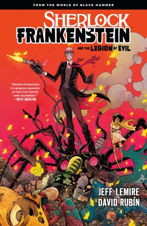 SHERLOCK FRANKENSTEIN LEGION OF EVIL FROM BLACK HAMMER GRAPHIC NOVEL