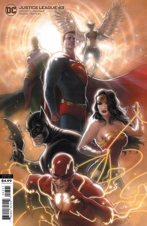JUSTICE LEAGUE #43 (2018 SERIES) CARD STOCK KAARE ANDREWS VARIANT