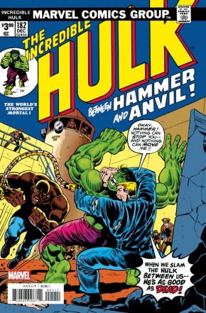 INCREDIBLE HULK #182 (1962 SERIES) FACSIMILE EDITION