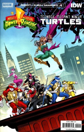 POWER RANGERS TEENAGE MUTANT NINJA TURTLES #4