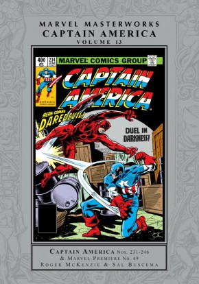 MARVEL MASTERWORKS CAPTAIN AMERICA VOLUME 13 HARDCOVER