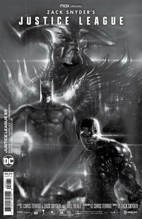 JUSTICE LEAGUE #59 (2018 SERIES) LIAM SHARP 1 IN 25 INCENTIVE SNYDER CUT VARIANT