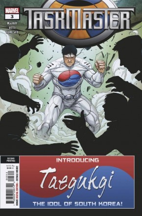 TASKMASTER #3 (2020 SERIES) 2ND PRINTING 1ST APPEARANCE OF TAEGUKGI KOREAN