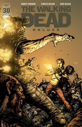 WALKING DEAD DELUXE #34 COVER A FINCH & MCCAIG 