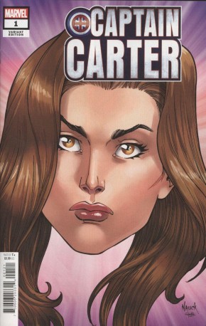 CAPTAIN CARTER #1 NAUCK HEADSHOT VARIANT