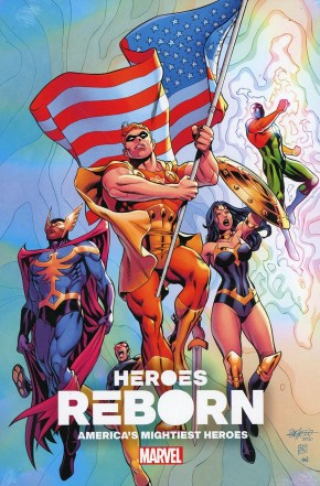 HEROES REBORN AMERICAS MIGHTIEST HEROES OMNIBUS HARDCOVER CARLOS PACHECO COVER