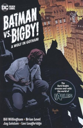 BATMAN VS BIGBY WOLF IN GOTHAM GRAPHIC NOVEL