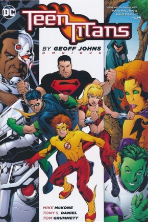 TEEN TITANS BY GEOFF JOHNS OMNIBUS HARDCOVER 2022 EDITION