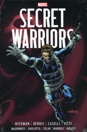 SECRET WARRIORS OMNIBUS HARDCOVER ED MCGUINNESS DM VARIANT COVER