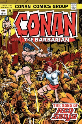 CONAN THE BARBARIAN THE ORIGINAL COMICS OMNIBUS VOLUME 1 HARDCOVER BARRY WINDSOR SMITH DM VARIANT COVER